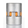 KTR Flexible Coupling Flector Jaw Coupling Complete 66 mm Size, 95 Nm Torque Rating ROTEX28-Complete-KTR