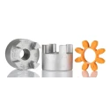 KTR Flexible Coupling Flector Jaw Coupling Complete 66 mm Size, 95 Nm Torque Rating ROTEX28-Complete-KTR