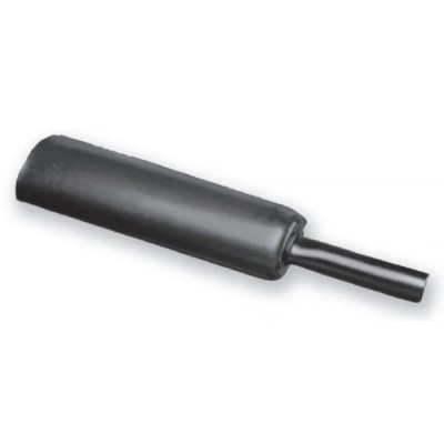 TE Connectivity Heat Shrink Tubing Black 85 mm Sleeve Diameter, 1.2 m Length, 3:1 Shrink Ratio RMW-85/25-1200/ADH-0