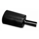 TE Connectivity Halogen Free Heat Shrink Tubing Black 180 mm Sleeve Diameter x 1.2 m Length 4:1 Shrink RHW-180/50-1200/ADH-0