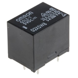 Omron PCB Power Relay 5V DC Coil 8A Switching Current SPDT G5LE-1 DC5