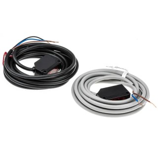 Panasonic Through Beam Photoelectric Sensor Block Sensor 10 m Detection Range NPN Output IP67 CX-411