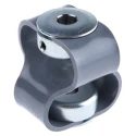 Huco 48 mm Diameter Coupler, 48 mm Length, 8 mm Bore A, 8 mm Bore B Flex-P Series 047.20.2828.RS