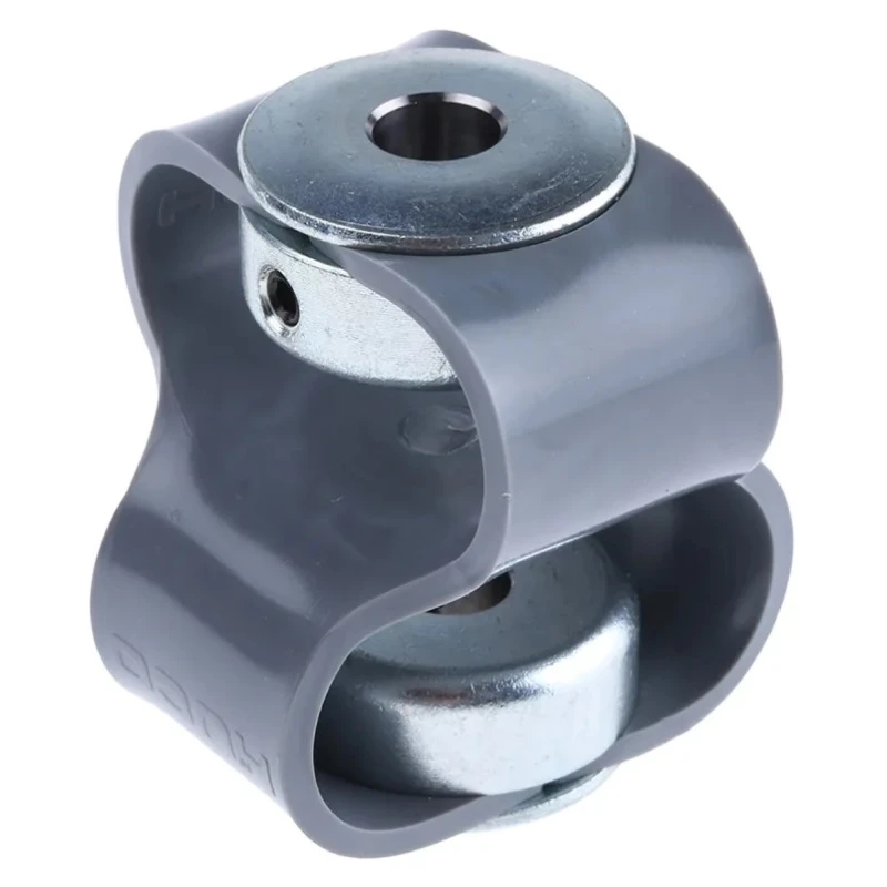 Huco 48 mm Diameter Coupler, 48 mm Length, 8 mm Bore A, 8 mm Bore B Flex-P Series 047.20.2828.RS