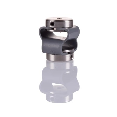 Huco 27 mm Diameter Steel Flexible Coupler, 27 mm Length, 3 mm Bore A & B, Set Screw Style, Flex-P Series 047.10.1414.RS