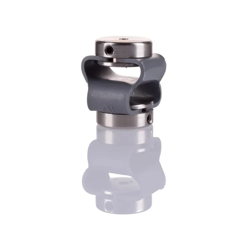 Huco 27 mm Diameter Steel Flexible Coupler, 27 mm Length, 3 mm Bore A & B, Set Screw Style, Flex-P Series 047.10.1414.RS