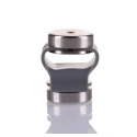 Huco 27 mm Diameter Steel Flexible Coupler, 27 mm Length, 3 mm Bore A & B, Set Screw Style, Flex-P Series 047.10.1414.RS
