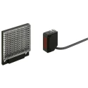 Panasonic Retroreflective Photoelectric Sensor, Block Sensor, 3 m Detection Range, PNP Output, IP67 CX-491-P-Z