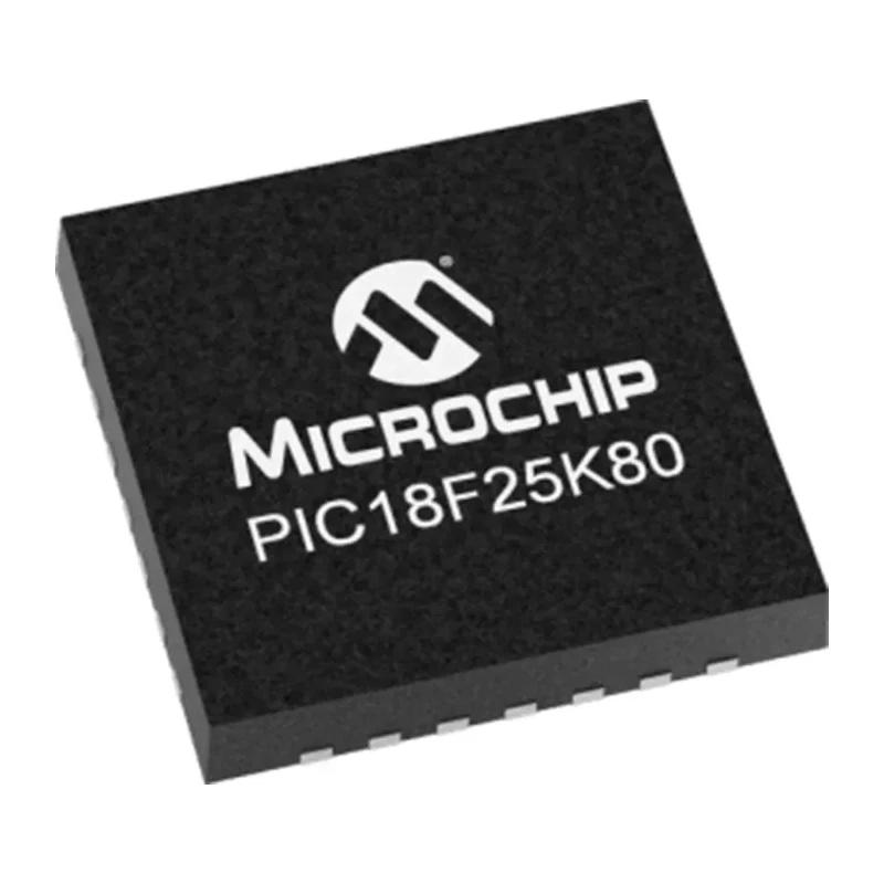 Microchip 8 bit PIC18F Microcontroller 64 MHz 32kB FLASH 28-Pin QFN PIC18F25K80-E/MM