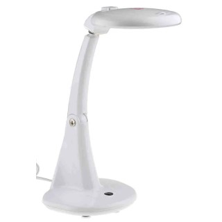 RS PRO LED Magnifying Lamp with Integral Base, 3dpt and 12dpt Lenses, 100 mm Lens Diameter 808-7046