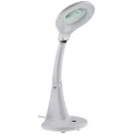 RS PRO LED Magnifying Lamp with Integral Base, 3dpt and 12dpt Lenses, 100 mm Lens Diameter 808-7046