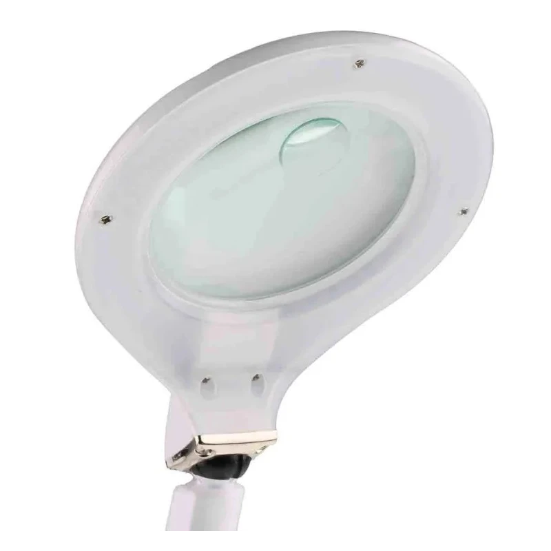 RS PRO LED Magnifying Lamp with Integral Base, 3dpt and 12dpt Lenses, 100 mm Lens Diameter 808-7046