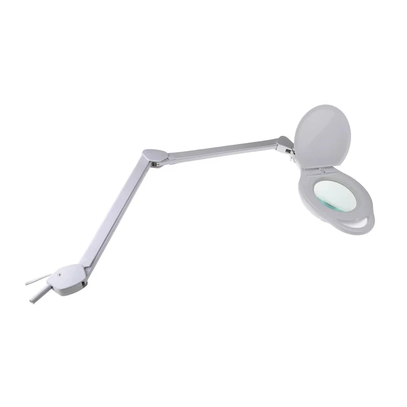 RS PRO LED Magnifying Lamp with Table Clamp Mount, 3dpt and 5dpt, 125 mm Lens Diameter, 8W LED Lamp 808-7042