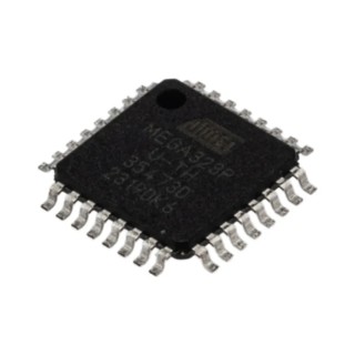 Microchip 8 bit AVR ATmega Microcontroller 20 MHz 32kB FLASH 32-Pin TQFP ATMEGA328P-AUR