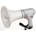 TOA Hand Megaphone 15W Grey ABS, Acrylonitrile Styrene Acrylate Material ER-1215
