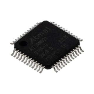Microchip 32 bit ARM Cortex M0+ Microcontroller 48 MHz 256kB Flash 48-Pin TQFP ATSAMD21G18A-AU