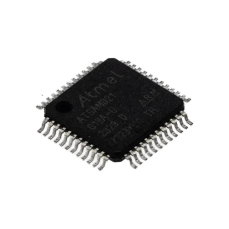Microchip 32 bit ARM Cortex M0+ Microcontroller 48 MHz 256kB Flash 48-Pin TQFP ATSAMD21G18A-AU