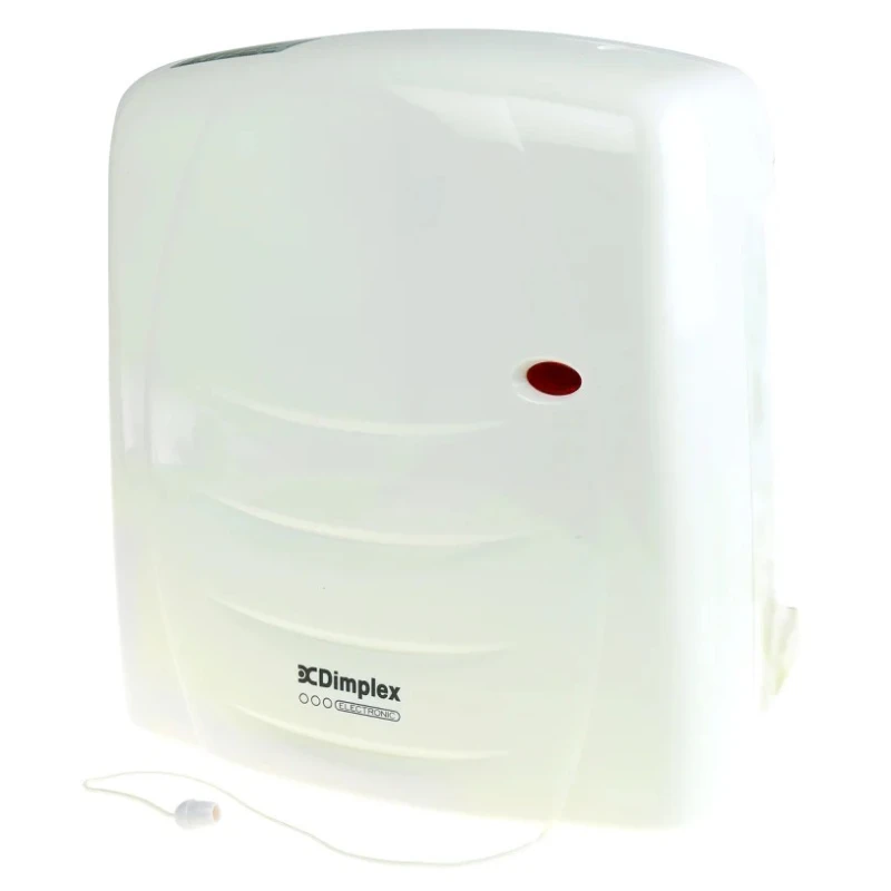 Dimplex 2 kW Down flow Fan Heater Wall Mounted Thermostat Control 250x267x131mm FX20EIPX4