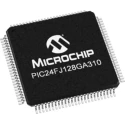 Microchip 16 bit PIC PIC24FJ Microcontroller 32 MHz 128kB FLASH 100-Pin TQFP PIC24FJ128GA310-I/PF