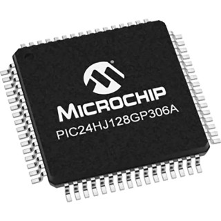 Microchip PIC24HJ128GP306A-I/PT 16 bit PIC24HJ Microcontroller 40 MHz 128kB FLASH 64-Pin TQFP
