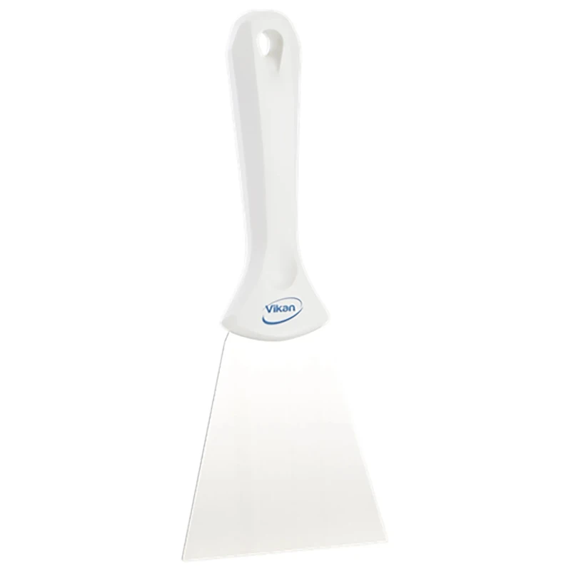 Vikan Stainless Steel Plastic Hand Scraper, 235mm Length, Blade Width 100mm, Model 40095