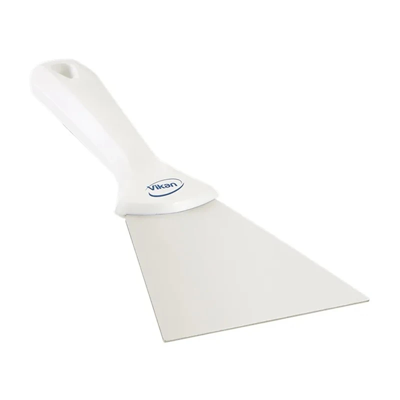 Vikan Stainless Steel Plastic Hand Scraper, 235mm Length, Blade Width 100mm, Model 40095