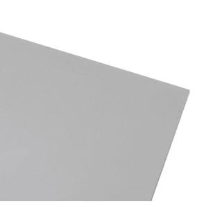 RS PRO White PVC Plastic Sheet 600 mm x 600 mm x 2.5 mm 809-9698