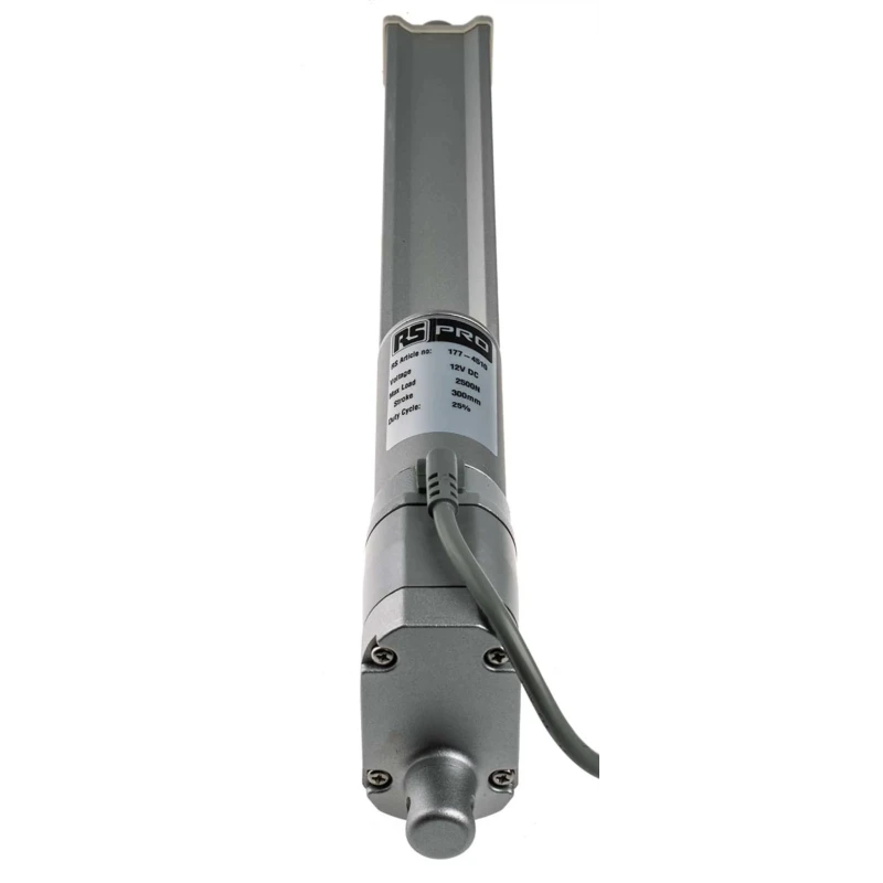 RS PRO Electrical Linear Actuator 300 mm Stroke Length 2500N Maximum Load 12V DC Motor LD20 177-4510