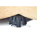 HellermannTyton SpotClip-IV Series Lighting Cover for Ultra-flat LED Spotlights 83mm 148-00146 SPOTCLIP-IV-SLIM-PA66GF15-BK