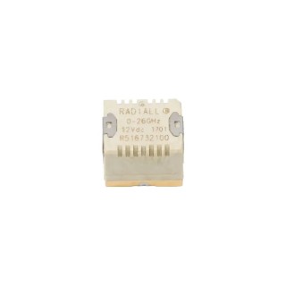 Radiall Through Hole High Frequency Relay 12V DC Coil 5W Power SPDT Contact Configuration R516332100