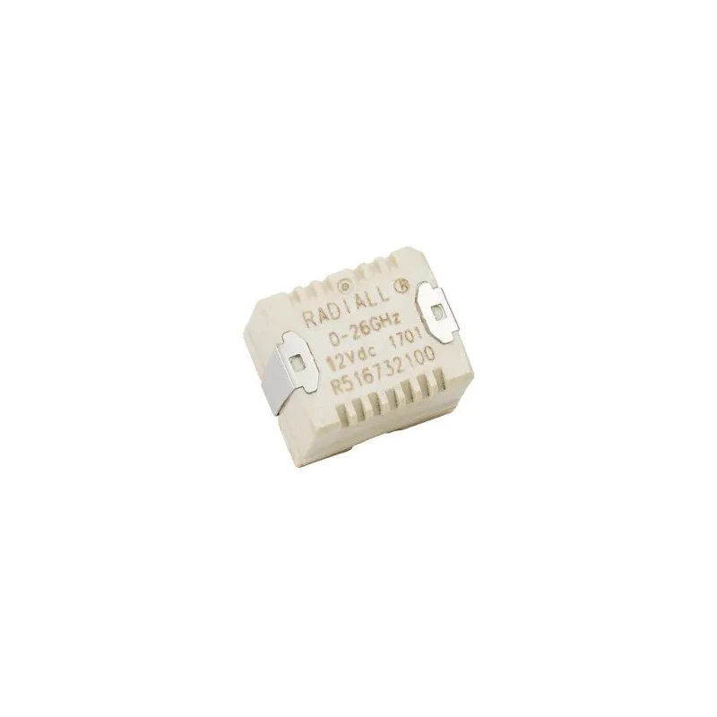 Radiall Through Hole High Frequency Relay 12V DC Coil 5W Power SPDT Contact Configuration R516332100