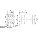 Craig & Derricott 3-Pole DIN Rail Isolator Switch IP65, 63A, 25 kW SD00633B