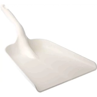 Vikan Hand Shovel Polypropylene White Blade Width 271 mm Blade Length 327 mm Handle Length 1150 mm 56735