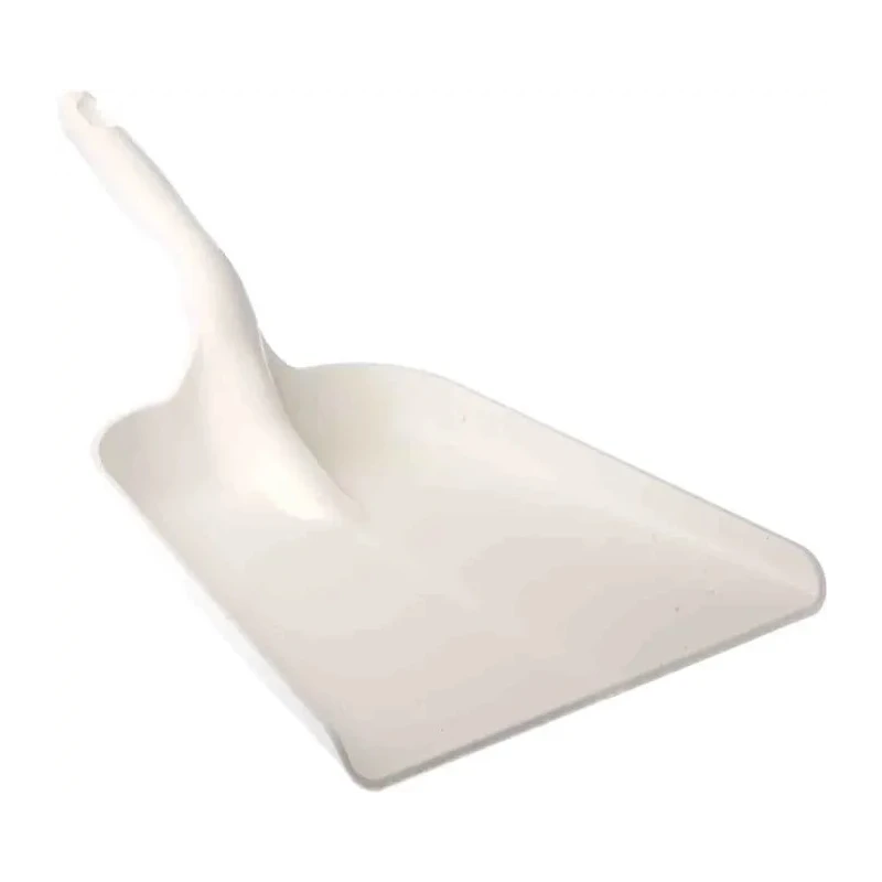 Vikan Hand Shovel Polypropylene White Blade Width 271 mm Blade Length 327 mm Handle Length 1150 mm 56735
