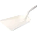 Vikan Hand Shovel Polypropylene White Blade Width 271 mm Blade Length 327 mm Handle Length 1150 mm 56735