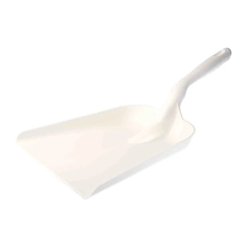 Vikan Hand Shovel Polypropylene White Blade Width 271 mm Blade Length 327 mm Handle Length 1150 mm 56735
