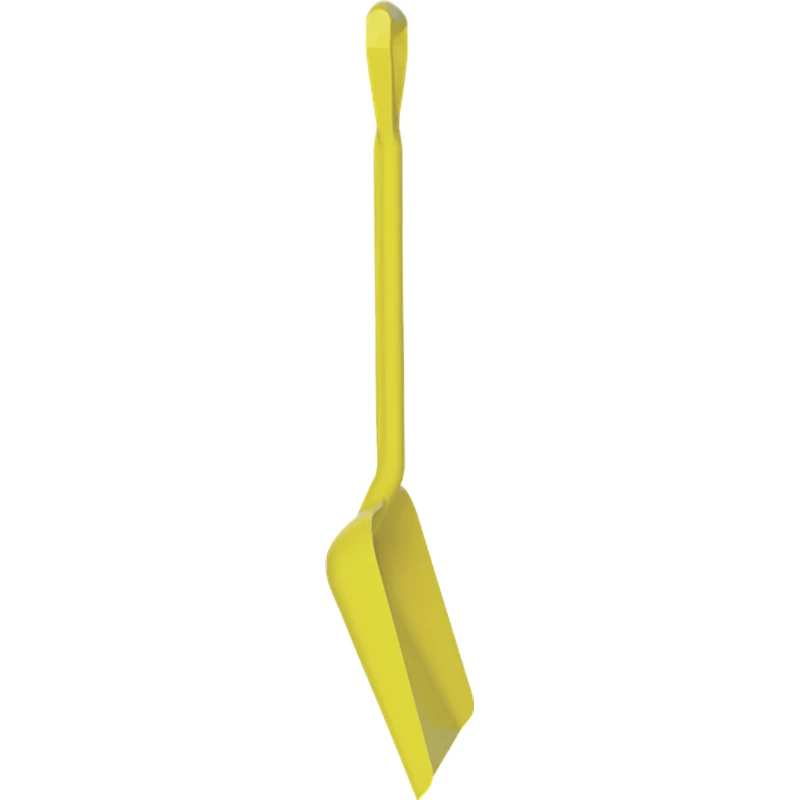 Vikan Square Shovel Yellow Polypropylene Blade 345 mm, Handle 1150 mm 56236