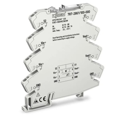 WAGO EPSITRON Electronic Circuit Breaker 1A 24V DIN Rail 787-2861/100-000