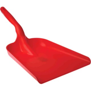 Vikan Hand Shovel with Polypropylene Blade 271 mm Width and 1150 mm Handle Length, Red 56734