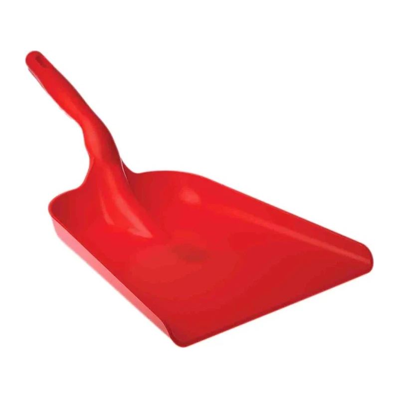 Vikan Hand Shovel with Polypropylene Blade 271 mm Width and 1150 mm Handle Length, Red 56734