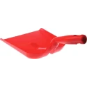 Vikan Hand Shovel with Polypropylene Blade 271 mm Width and 1150 mm Handle Length, Red 56734