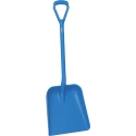 Vikan Square Shovel Blue Blade Width 345 mm, Handle Length 1150 mm Polypropylene 56233