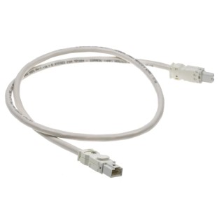 STEGO LED Connection Cable Series 244359, 240V AC, 5W, 1m Length, 6500K, Transparent Plastic Housing 244359