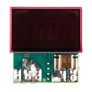 Murata Power Solutions Digital Ammeter 19.99 A DC, 21.29 mm x 33.93 mm, ±0.15 % FS DCA-20PC-6-DC4-RL-C