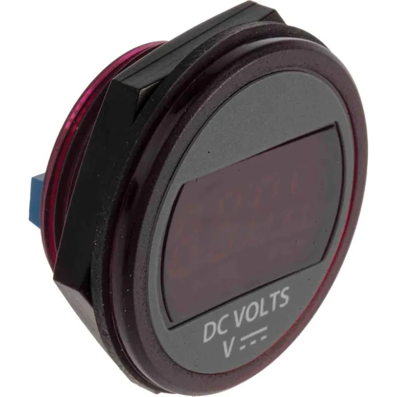 Murata Power Solutions DMR20 Series Digital Voltmeter DC, 30.73 mm Cutout, 27.4 mm Depth, 60°C Max Operating Temperature 