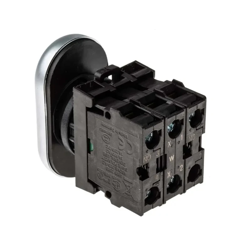 Eaton RMQ Titan M22 Series Illuminated Push Button Switch, Panel Mount, 22mm Cutout, 1 NO/1 NC, IP66 IP66