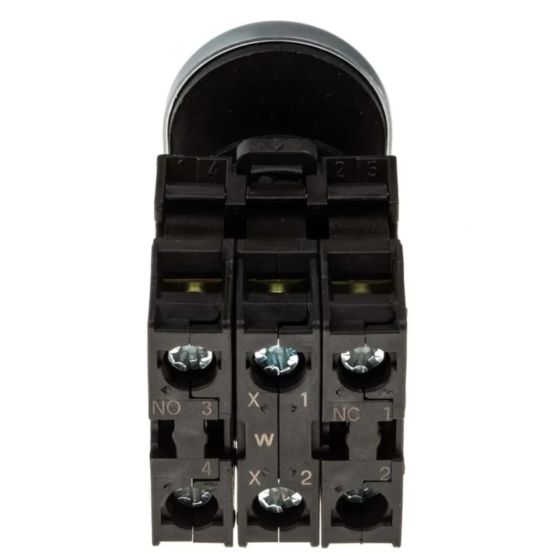 Eaton RMQ Titan M22 Series Illuminated Push Button Switch, Panel Mount, 22mm Cutout, 1 NO/1 NC, IP66 IP66