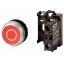 Eaton RMQ Titan M22 Series Push Button Switch, Spring Return, Momentary, Panel Mount, 22 mm Cutout 216510 M22-D-R-X0/K01