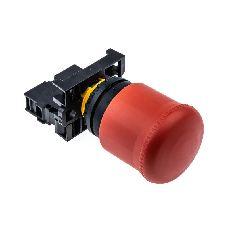 Eaton RMQ Titan M22 Series Pull Release Emergency Stop Push Button, Panel Mount, 22 mm Cutout, 1 NC, IP67 216515 M22-PV/K01
