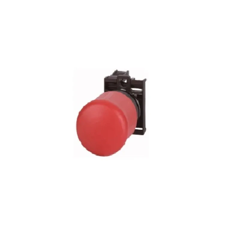 Eaton RMQ Titan M22 Series Pull Release Emergency Stop Push Button, Panel Mount, 22 mm Cutout, 1 NC, IP67 216515 M22-PV/K01